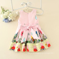 carton characters clothes cute patterns dresses pig printed for kids lovely pink garment adorable clothing